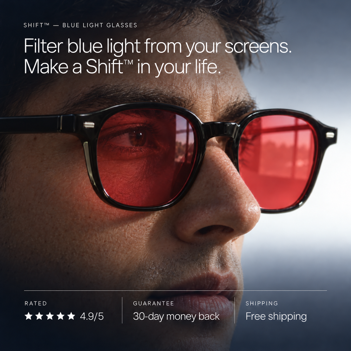 Shift™ — Blue Light Glasses.
