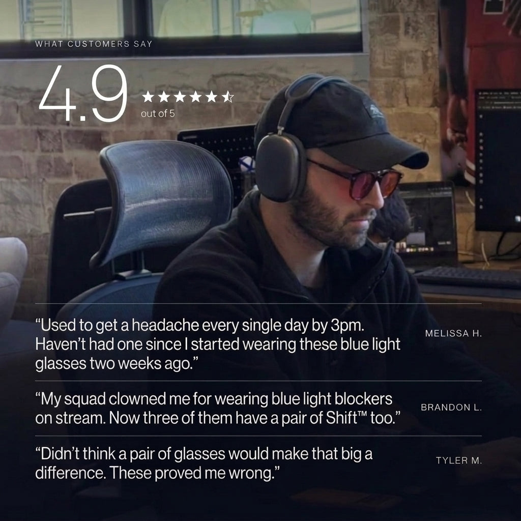 Shift™ — Blue Light Glasses.