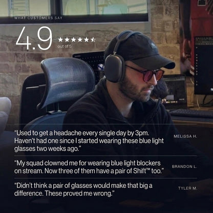 Shift™ — Blue Light Glasses.